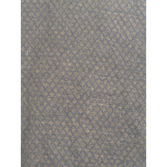 Toscano Men’s Sweater Vest Large Blue Diamond Knit Merino Wool Blend V-Neck - Picture 5 of 6